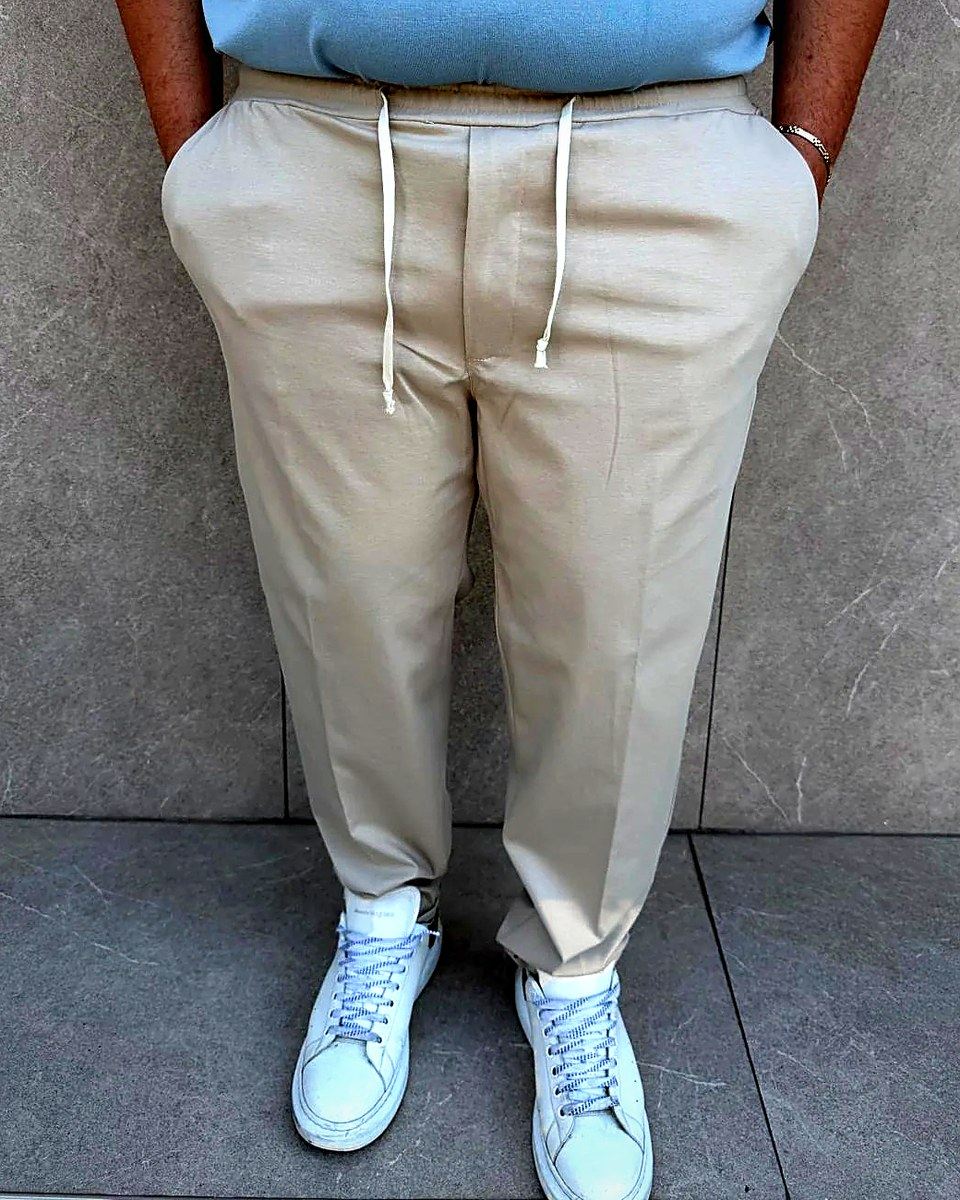 Pantalaccio Punto Milano beige